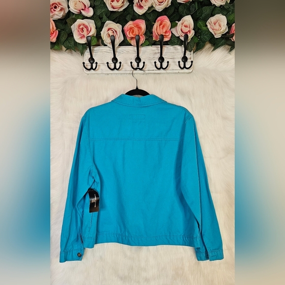 Simon Chang Jeans Designer Denim Jacket - Picture 3 of 7